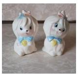 Vintage Lefton Mr Toodles Salt and Pepper Shakers