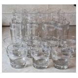 Corelle Lace Bouquet Drinking Glasses -3 Sizes