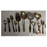 Vintage Silver/Plate/Assorted  Utensils