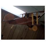 Hanging Wood Airplane 11x8