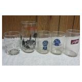 Vintage Bar Ware Glasses-Schlitz, Pabst
