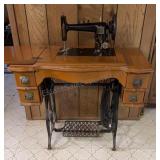 Nameis Halfway Mich Sewing Machine drawers full