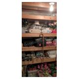Basement Shelving Contents