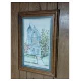 Framed Ava Freeman Art 24x17