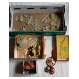 Vintage Glass/Assorted Christmas Ornaments