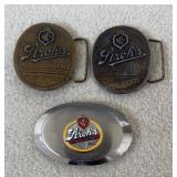Strohs Belt Buckles (1 is Damaged)