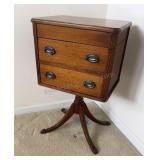 Sewing Cabinet W/ Contents