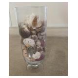 Vase full of Sea Shells