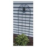 Outdoor Metal Trellis  58x20