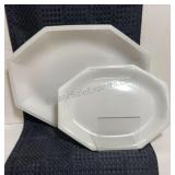 JOHNSON BROS Pair of Platters Johnson Brothers