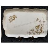 Antique T & V Limoges France  Hand Paint Gold