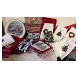 Christmas Linens, Christmas Tins, Christmas Soap