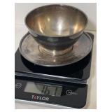 STERLING SILVER 161g Weight Monogramed MRJ on