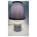 Small Pottery Lamp 15" H