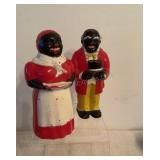 Vintage c 1950s set of Aunt Jemima and Uncle Mose