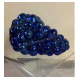 Cobalt Blue Glass German Kugel 4", Glass Ornament