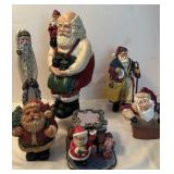 Santa Claus Shelf Sitting Figure, 9" H, Santa