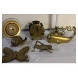 Vintage Solid Brass Paper Weights GRASSHOPPER,