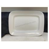 LARGE WHITE PLATTER ROYAL IRONSTONE CHINA ALFRED