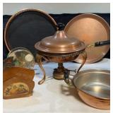 MANNING BOWMAN QUALITY COPPER CHAFING DISH,