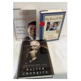 Walter Cronkite, RONALD REAGAN , Tim Russert Hard