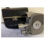 Keystone K-26 8mm film movie camera, Not Tested,