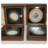 4 Collector Plate Frames Fits 8" Plates, Frame