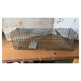 Live animal trap. 7" square by 24" length trap