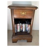 Cabinet Occasional Table 16" x 14" x 27" H Single