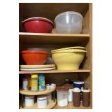 Vintage Tupperware Storage Containers Harvest
