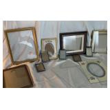 Variety of Picture Frames and glass for frames.