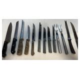 Kitchen Knives Carving Knives, Meat Forks