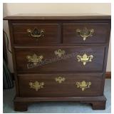 Pennsylvania House Wood Bed Side Cabinet 3 Drawer