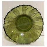 MCM Avacado  Green Glass Bowl 10-1/2"