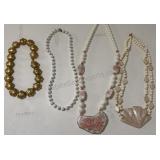 Collection of Necklaces and Belts