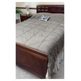 Vintage Mahogany QUEEN SIZE 58" x 80" Bed Frame