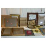 Various 8"x10" frames with some specialty