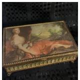 Pair of Trinket Boxes , Music Box Doesn