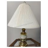 Brass Lamp 27" H