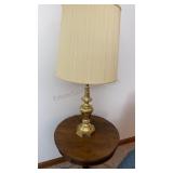 Brass Lamp 31" H