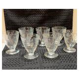 7  Libbey Rock Sharpe  Oyster/Fruit Cocktail