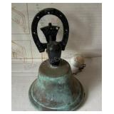 Copper Bell with horseshoe mount