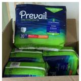 Adult diapers. Case of 4 packages. Size Medium