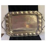 STERLING SILVER .925 MEXICO TRAY 21-1/2" x 13"