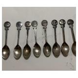 Antique 800 silver souvenir spoon from Athens,