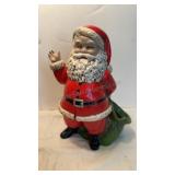 Vintage Ceramic 1978 10" H Santa Claus Figurine