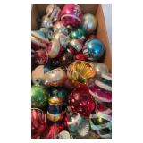 Vintage Glass Christmas Ornaments