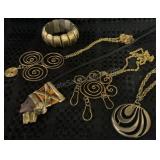 Statement Jewelry Bangle Bracelet, Pendent