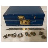 Vintage Jewelry, Screw Back Earrings, Circa 1930