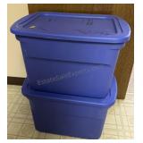 Pair of Sterilite Storage Containers